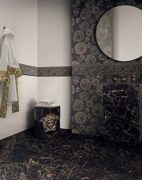 bagni versace nero|Versace Ceramics.